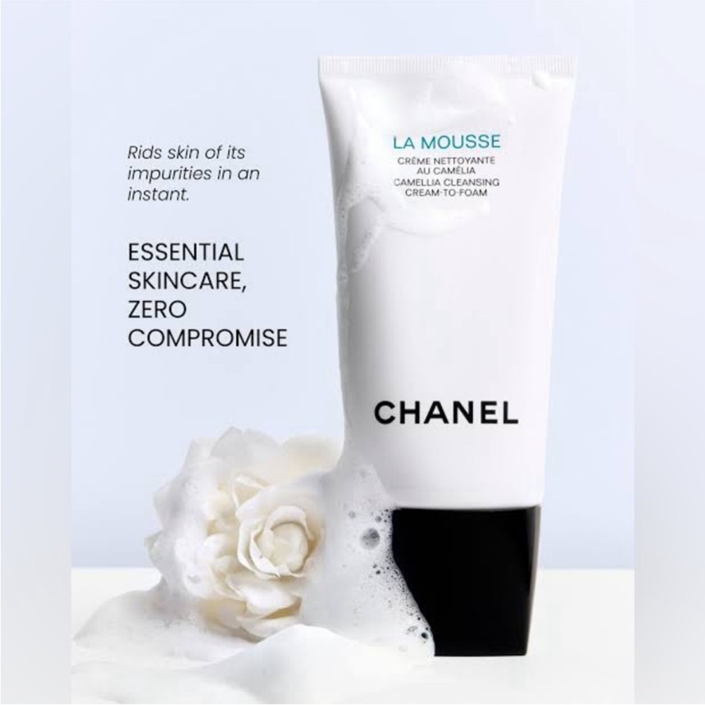 Chanel La Mousse Cleansing Cream Large/ Full Size NIB/NWT - Picture 5 of 9